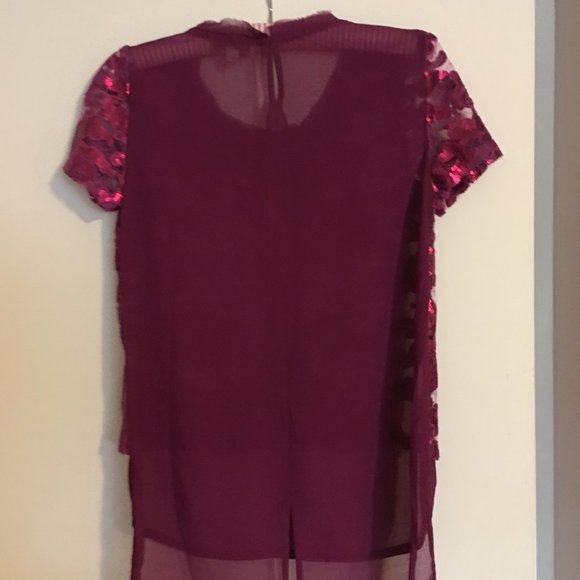 Alberto Makali sequined floral top - Picture 5 of 6